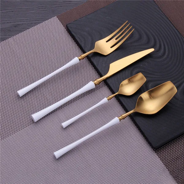 Luxurious Cutlery Set Stainless Steel