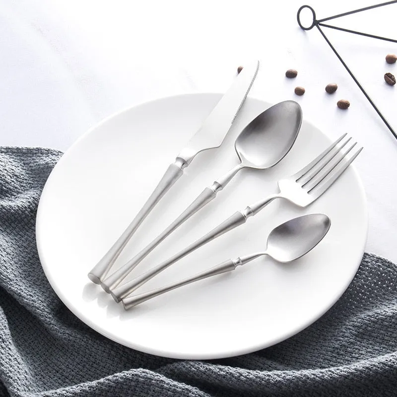 Luxurious Cutlery Set Stainless Steel