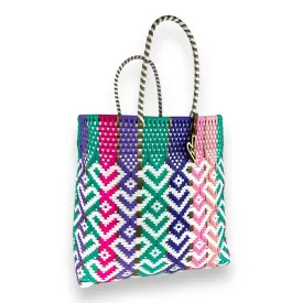 Maria Victoria | Gabriella Tote | Upcycled, Handwoven, Multicolor