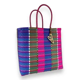 Maria Victoria | Pier Tote | Upcycled, Handwoven, Multicolor