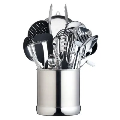 MasterClass Extra Large Stainless Steel Utensil Holder