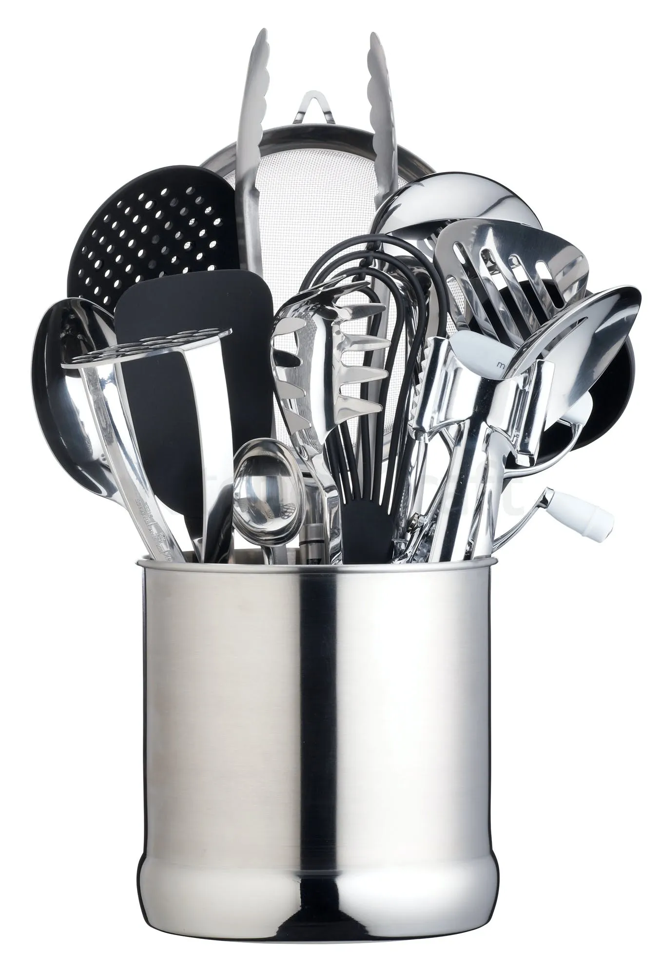 MasterClass Extra Large Stainless Steel Utensil Holder