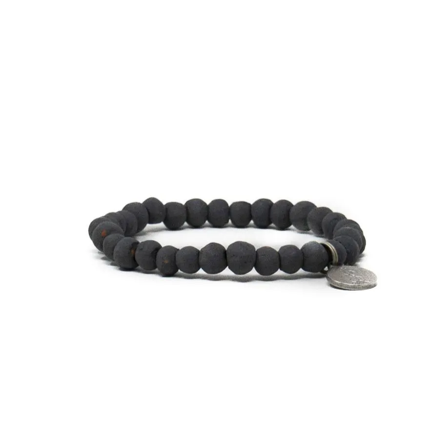 Men's Fire Pit Black Mission Bracelet