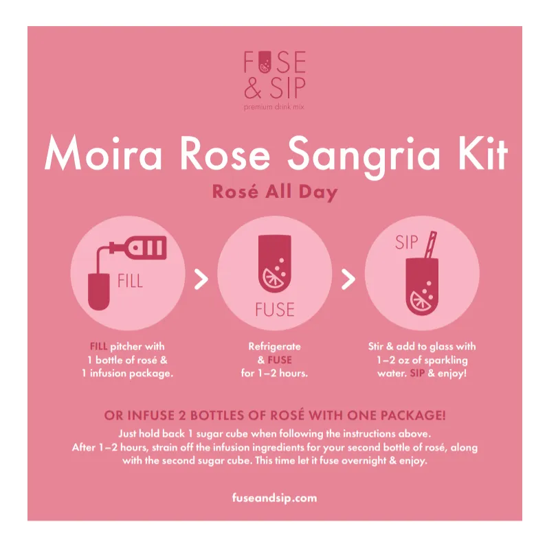 Moira Rose Sangria | Rose   Cranberry   Pineapple