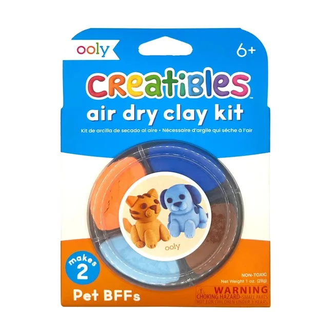 *NEW* Ooly Creatibles Air Dry Clay Kit- Pet BFFs