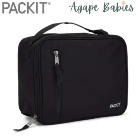 PackIt Freezable Classic Lunch Box Bag -Black (New)