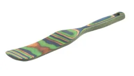 Pakka Wood Spurtle 11in - Peacock