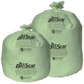 Pitt Plastics BioStar Compostable Liners(33 x 39)