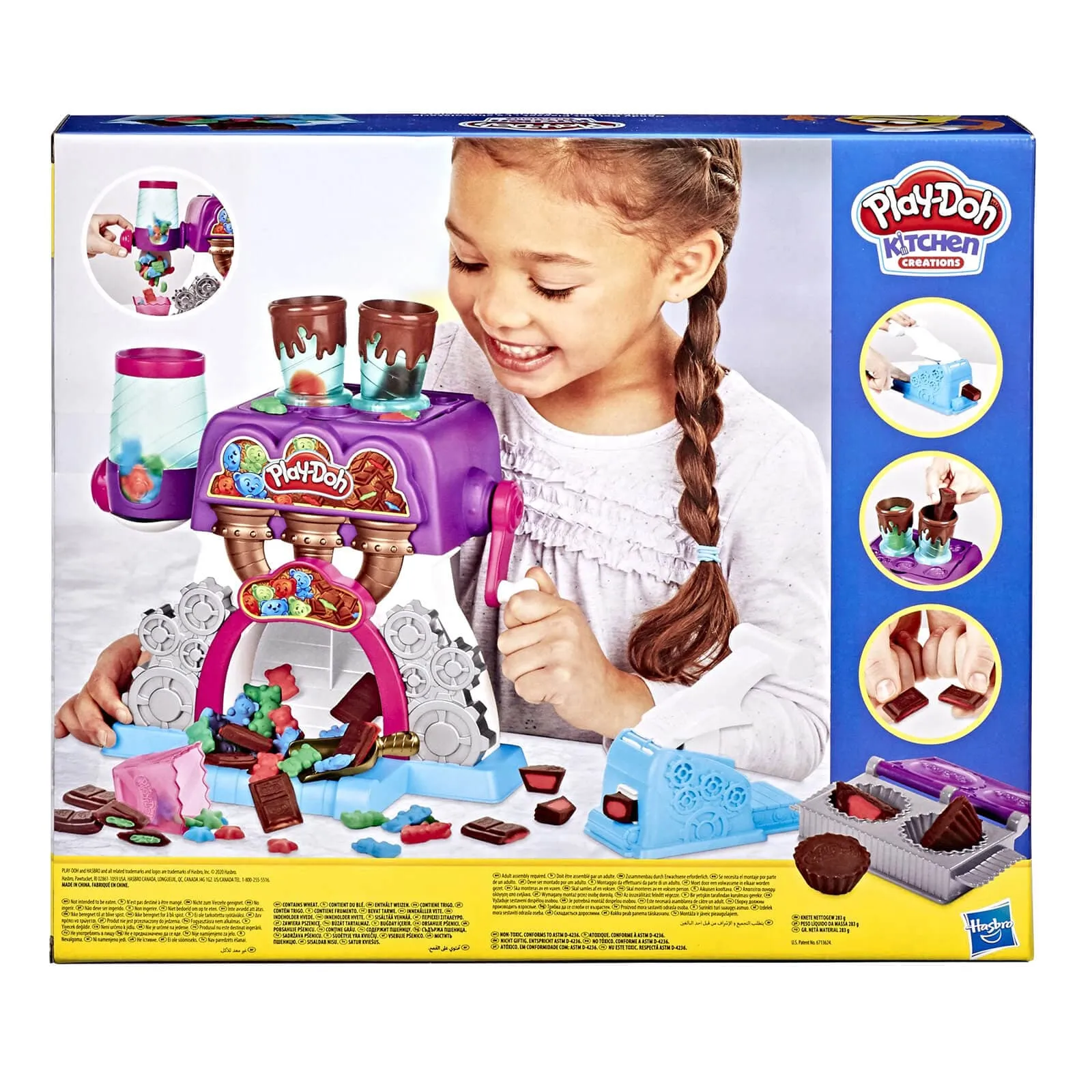 Play-Doh Candy Delight Playset Interactive Sweet Maker 13 Piece