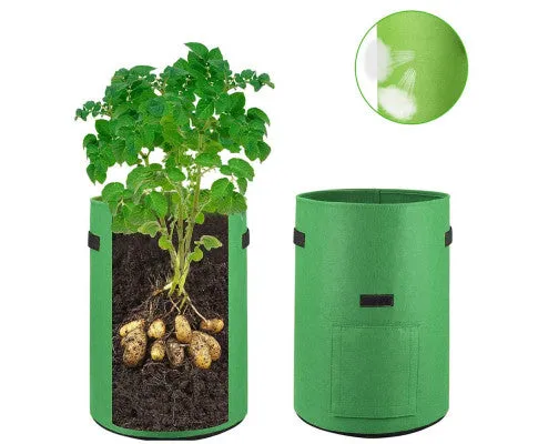 Potato Plant Grow Bag Pot With Handles Pack 5