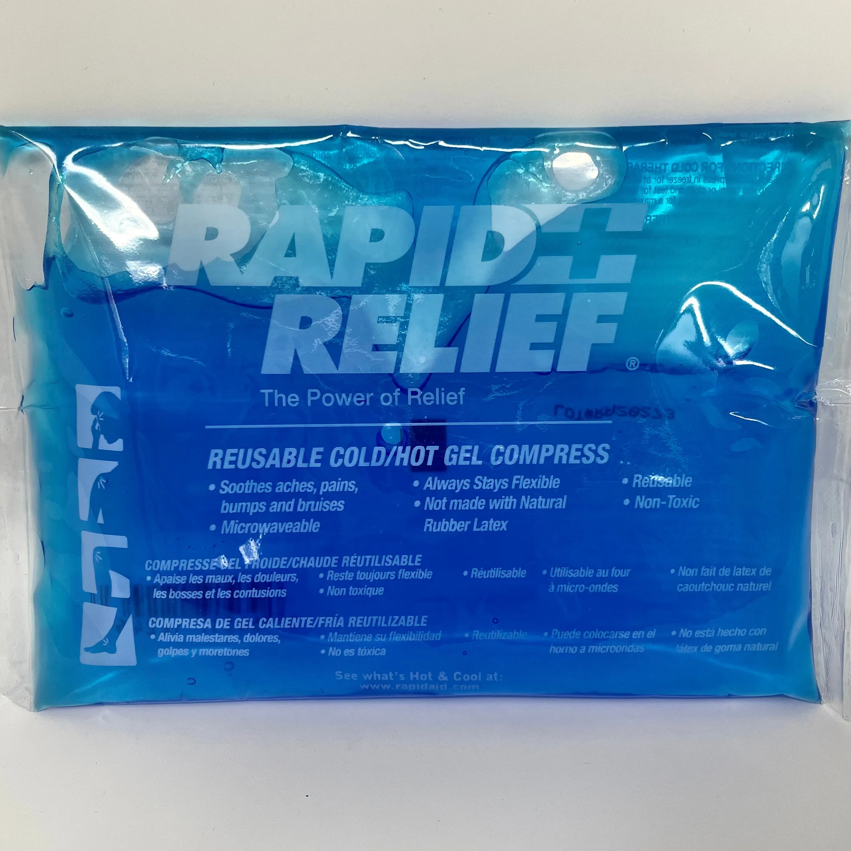 Rapid Relief Cold/Hot Gel Compress with Form-Fit Gel