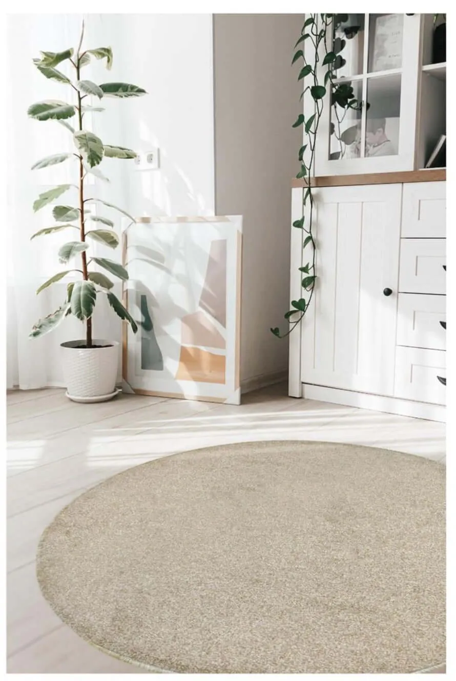 Relay Beige Recycled Low Pile Rug