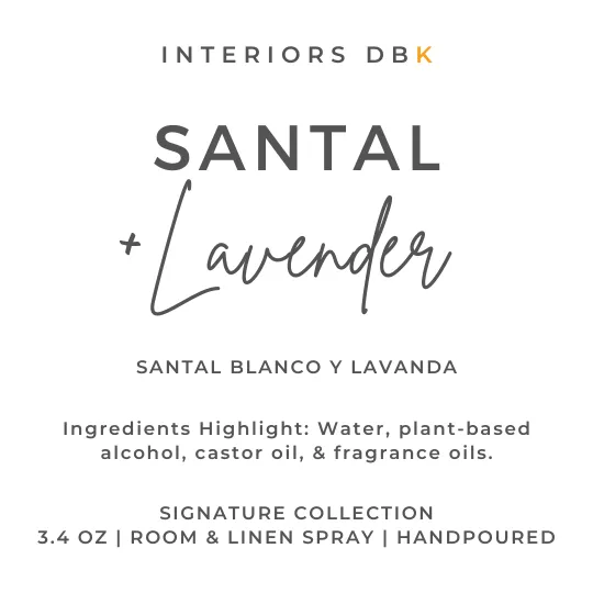 Santal & Lavender Room and Linen Spray