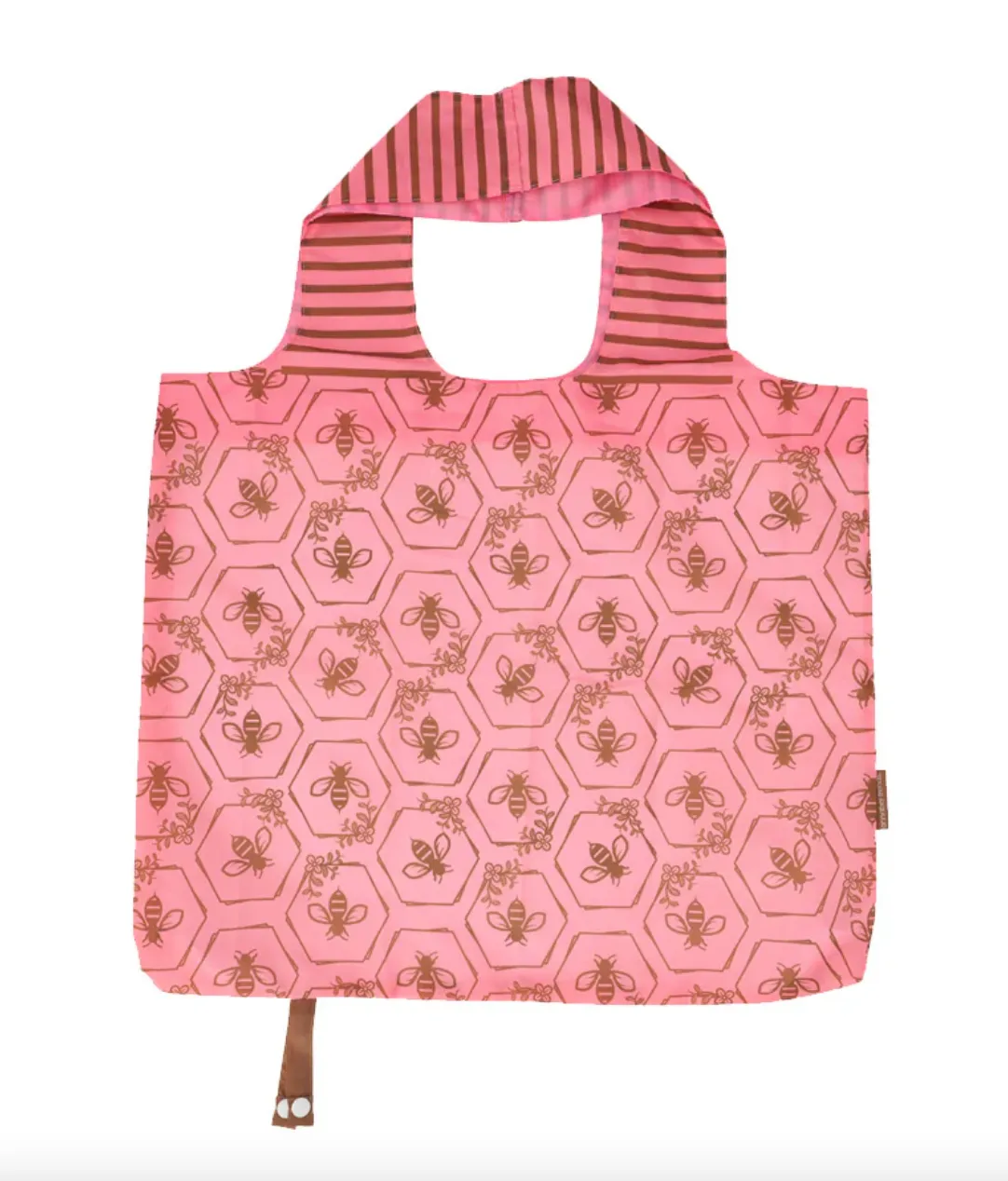 Shopping Tote - Pink Bee