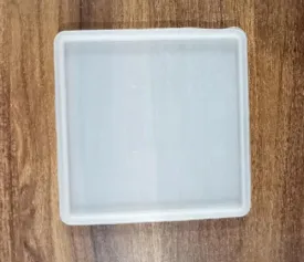 Silicone 4" Square Coaster Mold