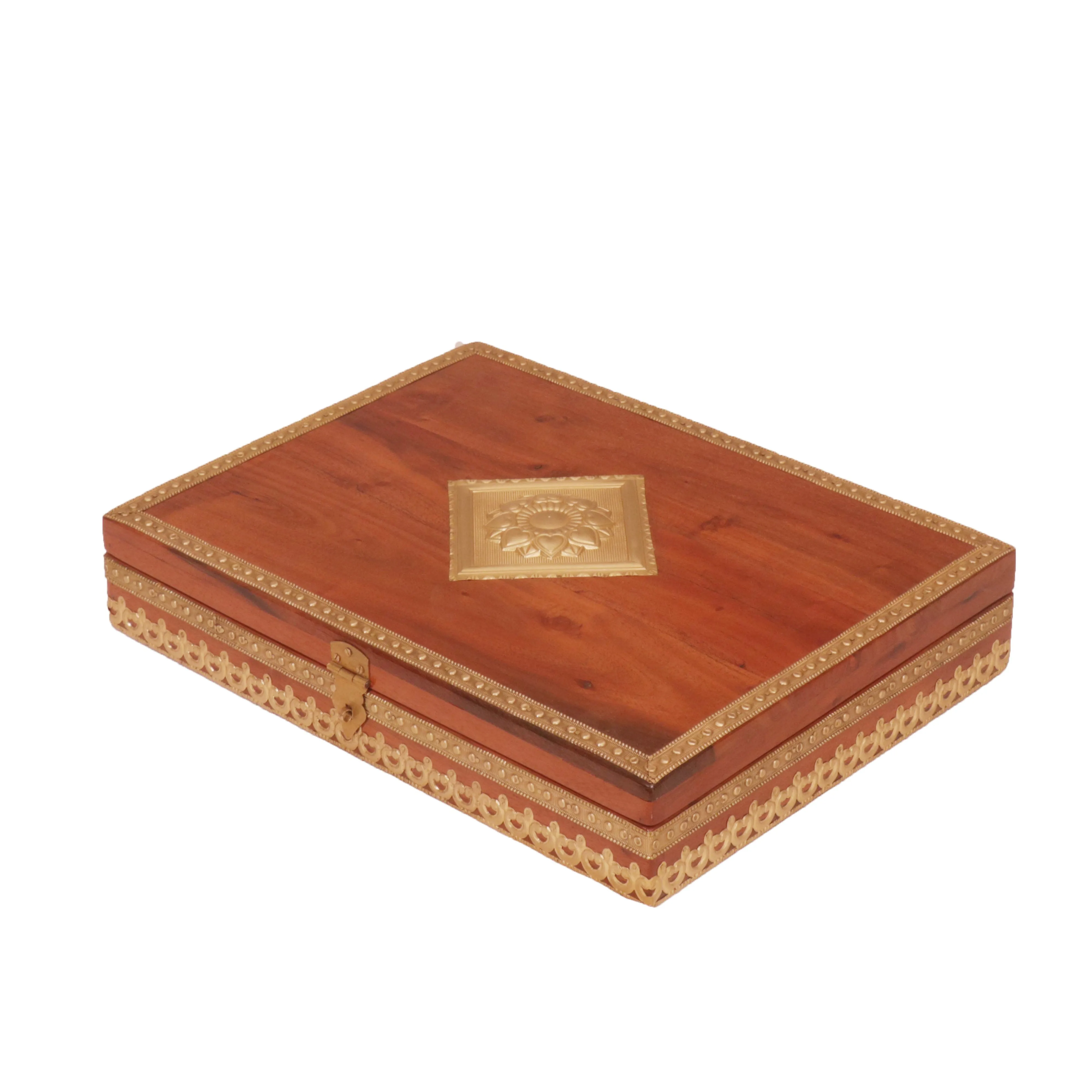 Slim Brass Box