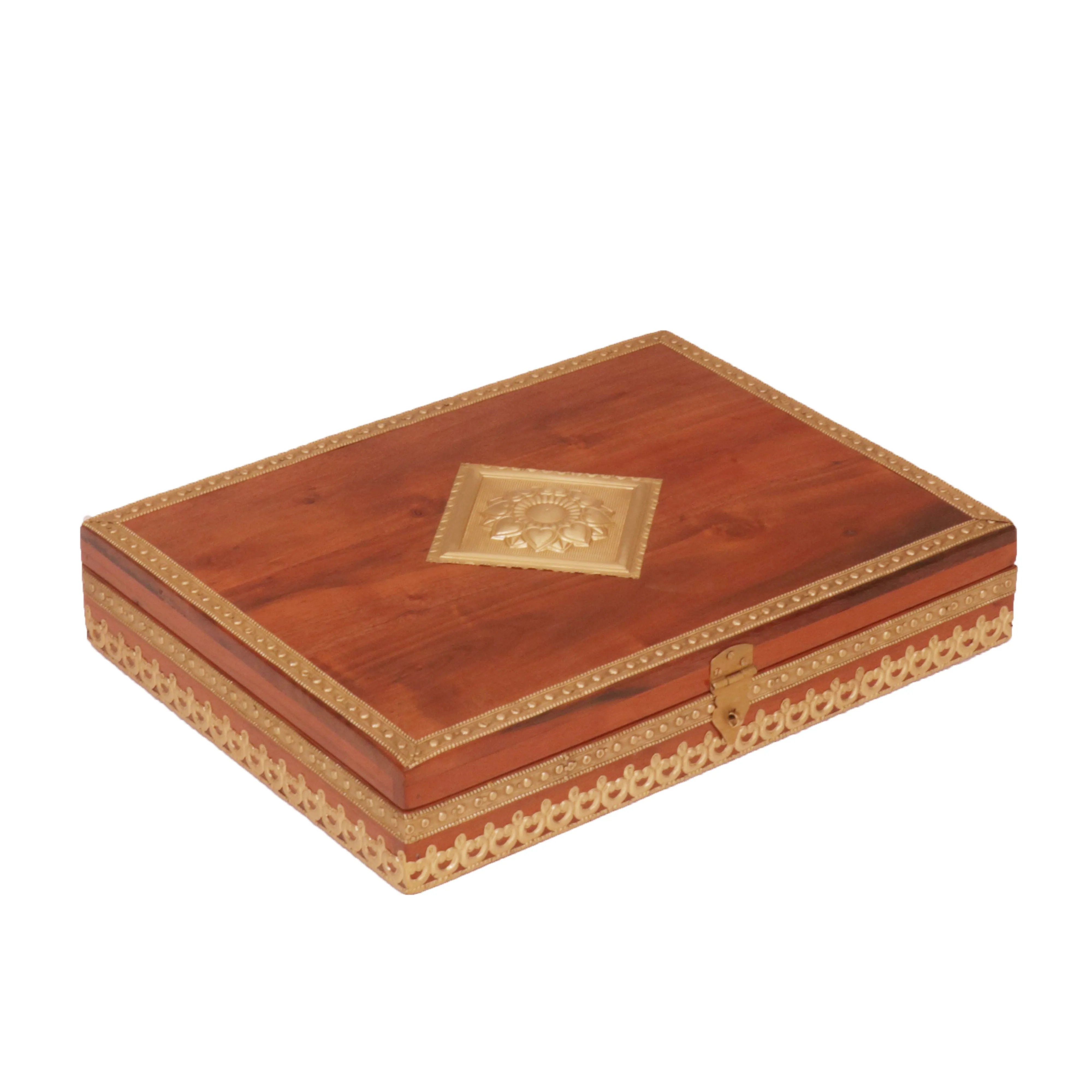 Slim Brass Box