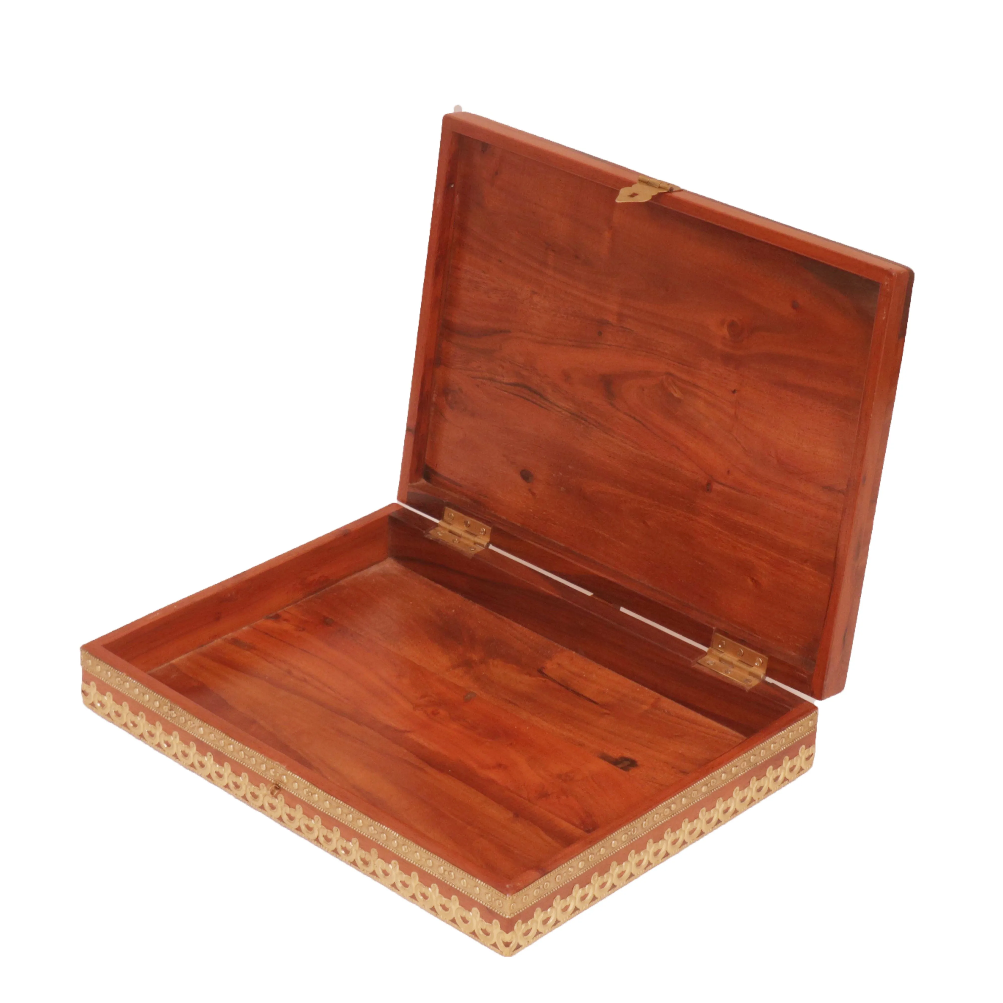 Slim Brass Box