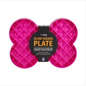 Slow Feeder Plate pink - dog bowl