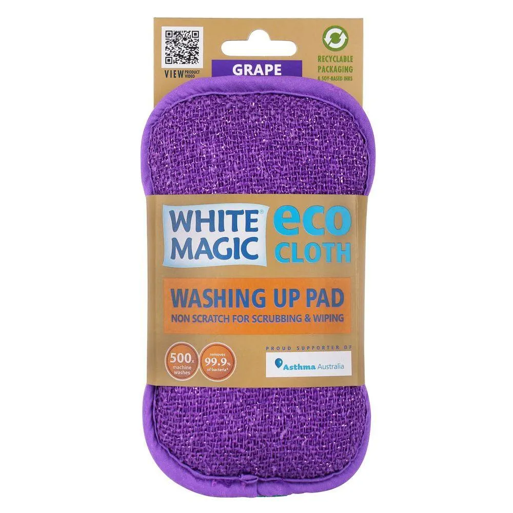 White Magic Eco Dish Washing Sponge Grape