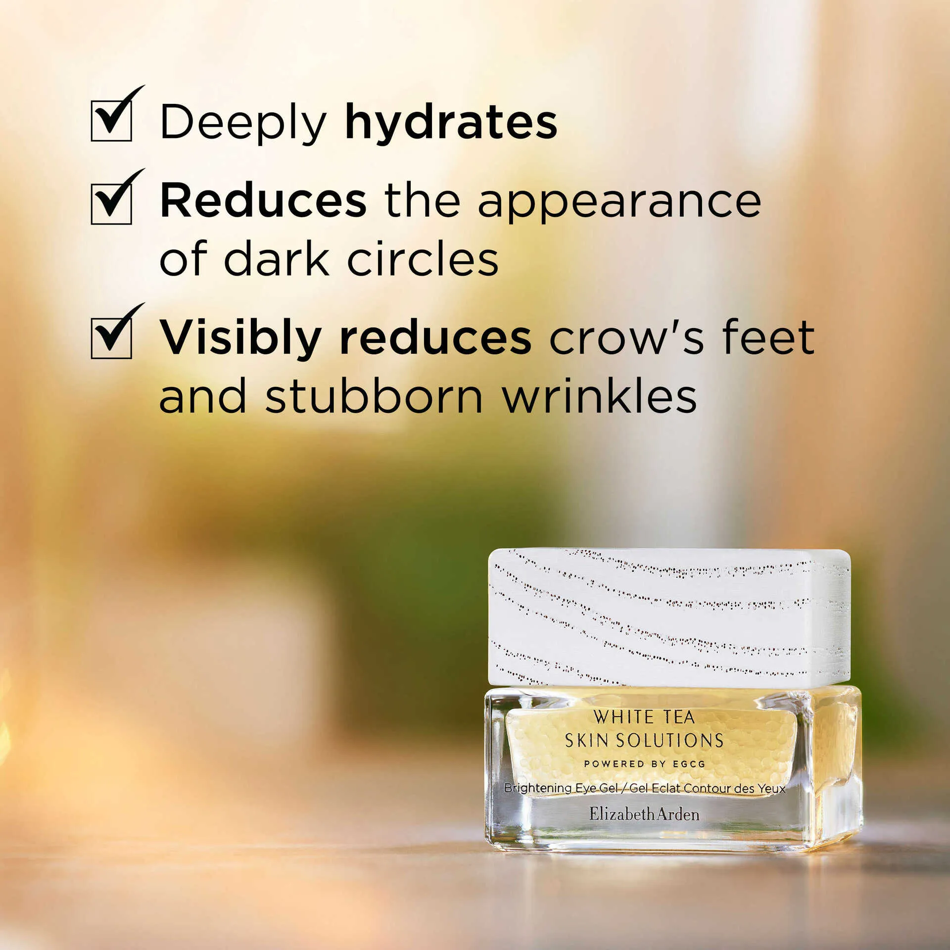 White Tea Skin Solutions Brightening Eye Gel