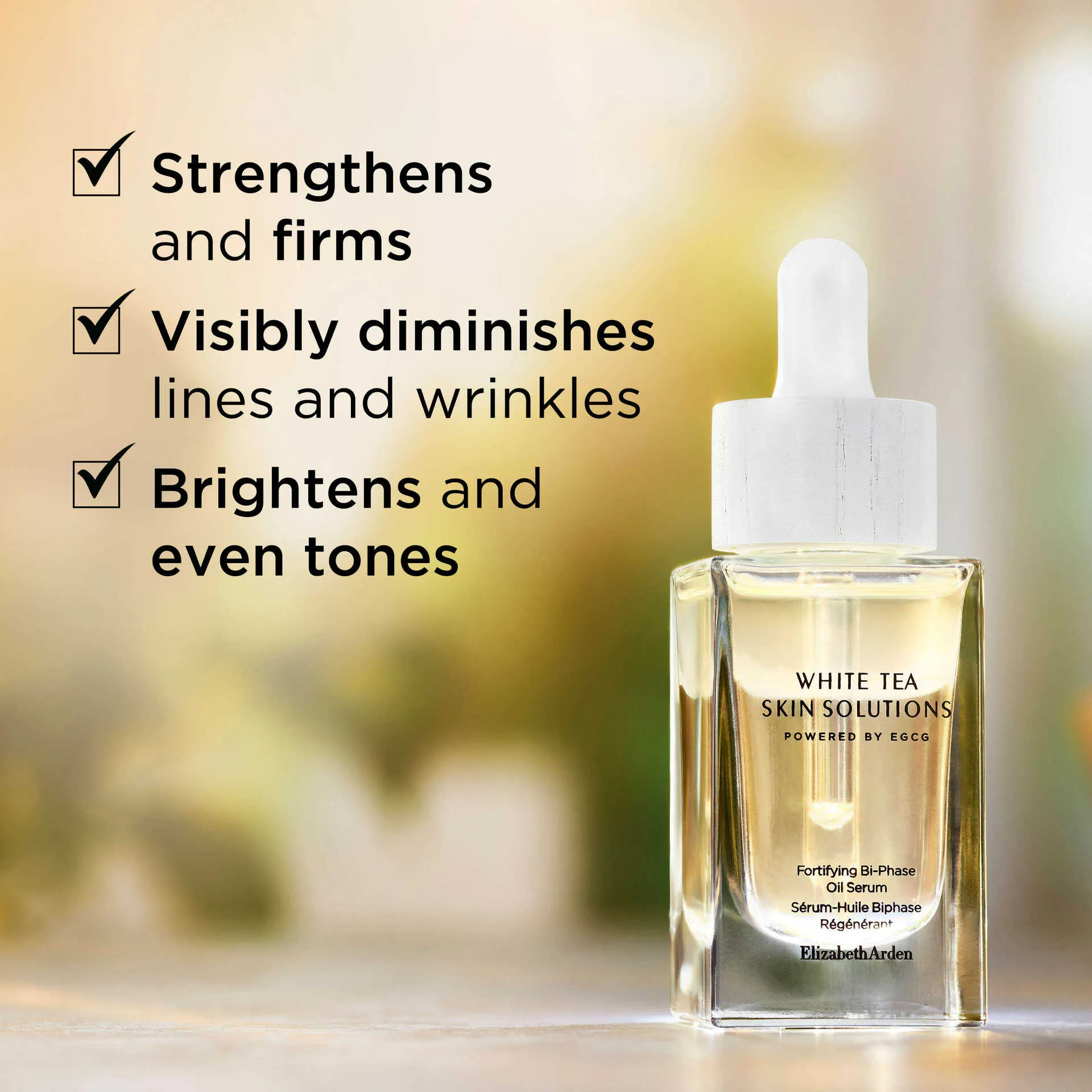 White Tea Skin Solutions Fortifying Bi-Phase Oil Serum